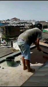 Aspal Cair Surabaya 1 Kg Pelapis Anti Bocor / Anti Rembes