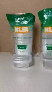 Thinwall Kotak 350 ml (25 pcs) Klir / Thinwall Square / Kotak Kecil