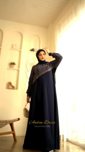 Gamis Brokat Premium Motif Cantik Amore by Ruby Edisi Andini