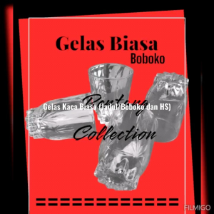 Gelas Kaca & Gelas Kopi Biasa: Isi 6 Pcs