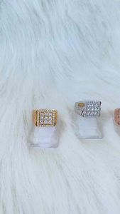 Cincin pria B3rlian mewah elegan A03