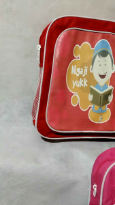 tas ransel ngaji yuk / tas ransel ngaji anak paud ~ tk ( R Y N )
