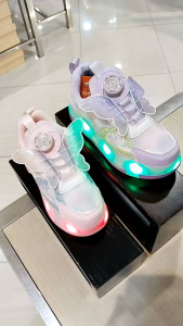 YONGKIDZ‼️ sepatu roda dan lampu anak perempuan lucu sayap