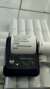 kertas struk Kasir thermal logo bri 58x30 paket 10 roll