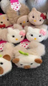 ที่รัดผมขนสัตว์นุ่ม น่ารัก ลายการ์ตูน ประดับผม เเฟชั่น ฤดูใบไม้ร่วง ฤดูหนาว ที่รัดผมผู้หญิง เด็กผู้หญิง ที่รัดผมทรงหางม้า มัดผมสั้น ผมยาว เกาหลี