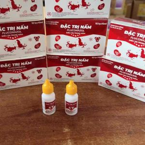 Fluconazol 2000mg - giải pháp nấm diều nấm nội tạng nấm phổi cóc hầu trên gà đá chim cảnh mèo