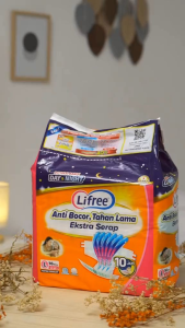 Lifree Perekat Popok Dewasa M (8) & XL (6)