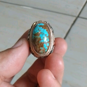 CINCIN BATU PIRUS PERSIA RING VARIASI RODIUM ORIGINAL