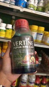 Vertine 500ml Pupuk Npk Cair Zpt Perekat Pertumbuhan
