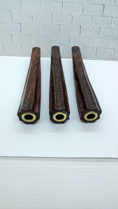 pipa once cangklong kayu galih asem model belimbing segi delapan h630