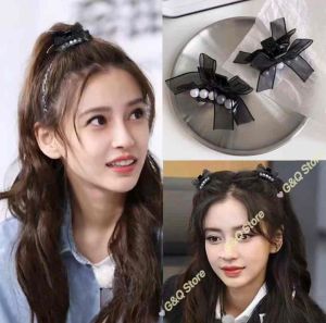 Kẹp Tóc Cá Mập mini Nơ Đính Ngọc Duyên Dáng Thời Trang Cho Nữ - Phụ kiện tóc nữ - Women