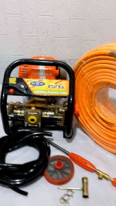 Steam Portable Power Sprayer 2tak & Selang 50 Meter