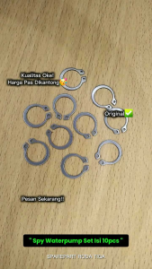 clip waterpump - spy waterpump viar / main shaft kopling isi 10pcs (GS 74B) sparepart roda tiga