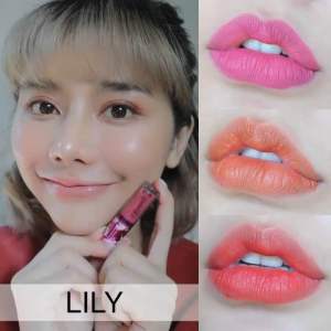 ลิปแมทชมนิต้า Chomnita 16 สี สวย ติดทน ปากฉํ� นาน ไม่ติดแมส กันนํ้า