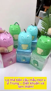 Lọ Thả Tẩy Bồn Cầu Mèo Xinh Khử Mùi Kháng Khuẩn