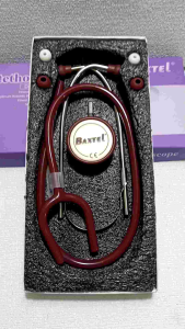 Baxtel Deluxe Stethoscope (Burgundy): A Professional Medical Tool