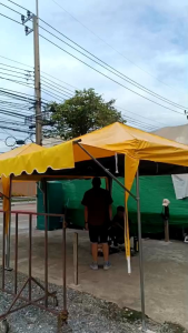 กันสาดเต็นท์พับขนาด2เมตรผ้าหนา800 ดี