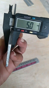 Besi Plat Lebar 5 cm Tebal 5 mm Panjang 20 cm