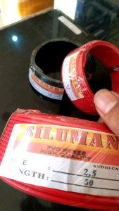 SILUMAN kabel nya siluman 2.5 50yard tunggal untuk listrik tembaga campuran kawat