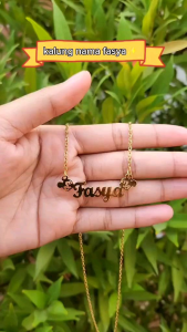 Kalung Nama Anak Perempuan & Aksesoris Fashion Titanium