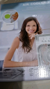 ready stock hot sale viral portable mini air cooler table fan