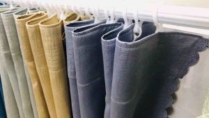 Rèm Cửa chống nắngcách nhiệt móc khoen ridorèm thay đồ background livestream treo tường