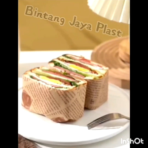 [ 25 PCS ] FOOD GRADE ~ Wax Paper / Baking Paper MOTIF uk 28 x 38 cm ~ LEBIH TEBAL 38 GSM