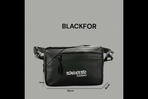 BLACKFOR - Tas Selempang 3 in 1 Pria Handbag Tas Pria Tas Cluth Tas Tangan Slingbag