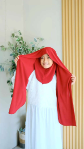 (Azzahra2616) Pastan Inner "Baby" & "Kids" // Pasmina Instan Bayi Anak Tanggung Hijab Polos Jilbab Daleman Adem