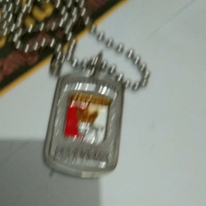 Kalung Perbakin Pria Terbaru Titanium anti karat GILBERT ARMY STORE