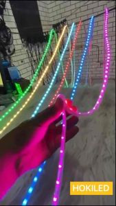 Lampu selang led strip 5050 1 Meter/Lampu led drop ceiling plafon- 220V AC - SOKET TERPISAH