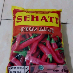 Cabe Bubuk Halus SEHATI Extra Pedas 1Kg