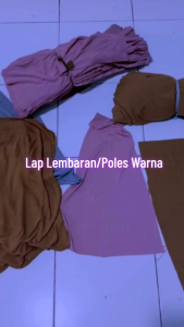 Kain lap majun lembaran/poles warna random
