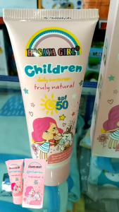 COD - SUNSCREEN HASAYA GIRL CHILDREN TRULY NATURAL (SPF 50) ASLI ORIGINAL JAMINAN