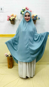 Khimar Syari Jumbo Dramaqueen Polos: Pilihan Nyaman & Elegan