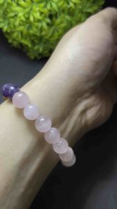 High Quality Love and Relationship Charm [10MM Bead] Crystal (Brazil) Fashion Authentic Natural Bracelet