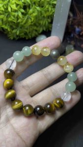 High Quality Abundance and Prosperity Charm [10MM Bead] Crystal (Brazil) Fashion Authentic Natural Bracelet