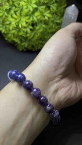 High Quality Growth and Promotion Charm [10MM Bead] Crystal (Brazil) Fashion Authentic Natural Bracelet