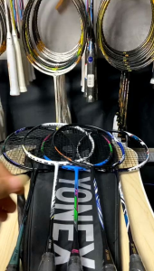raket bulutangkis yonex impor sudah terpasang senar raket badminton bonus tas dan grip termurah