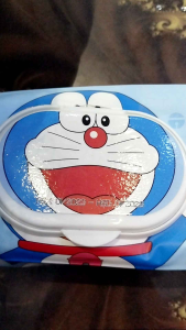 Khăn ướt Đoremon không mùi dành cho bé 32 gói 120 tờ chính hãng.