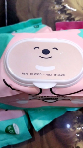 1 Thùng khăn ướt Phú Đạt Gấu Béo không mùi bản to 120 tờ