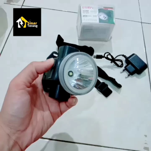 Senter Kepala Luby type L-1511 Rechargeable / Senter Cas