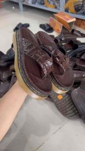 Dép kẹp doctor da cá sấu đẳng cấp