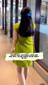 Dress Mola 975 | Swing Dress | Dress wanita merah murah Terbaru Casual Gaun Midi