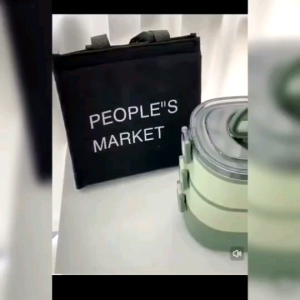 ปิ่นโต ใส่อาหาร 3ชั้นและ2ชั้น กล่องใส่อาหารพกพา กล่องข้าวสแตนเลสเก็บความร้อน 2000mlและ1400ml กันรั่ว ทนทาน ใช้ง่าย เหมาะพกไปทำงาน โรงเรียน พร้อมส่ง