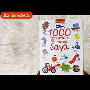 Miles Kelly Book 1000 Perkataan Pertama Saya My First Words Preschool Prasekolah Children Kids Book