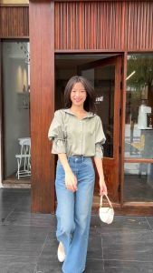 เสื้อคอปก จั๊มแขน สามส่วน