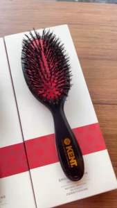หวีแปรงขนหมูป่าดำ Classic Shine Pure Black Bristle Hairbrush แท้100%