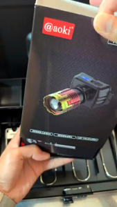 New Aoki IRONEDGE DESIGN Senter Premium Super Terang 90W Pro Baterai 6000mAh