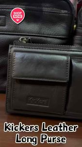 Kickers Leather Long Wallet 50244